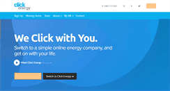 Desktop Screenshot of clickenergy.com.au